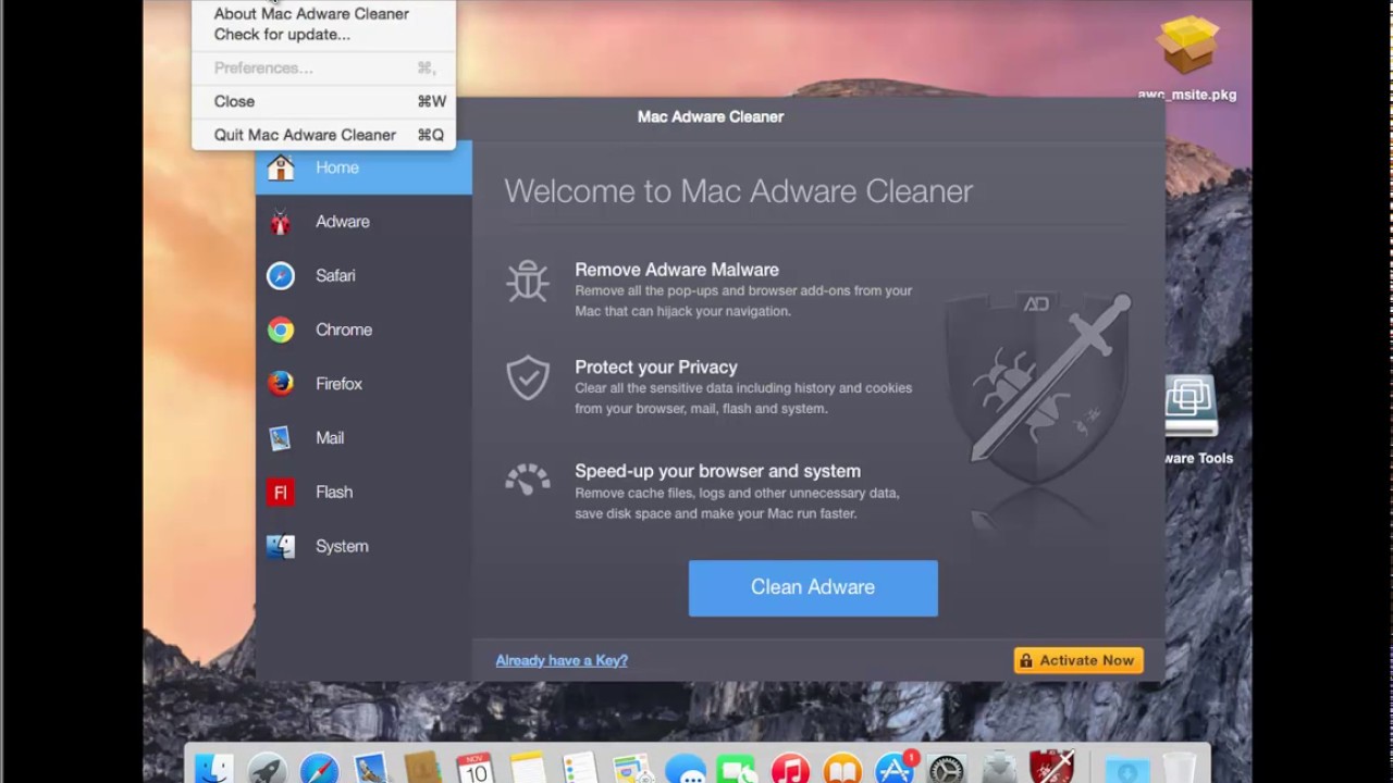 advanced mac cleaner virus removal